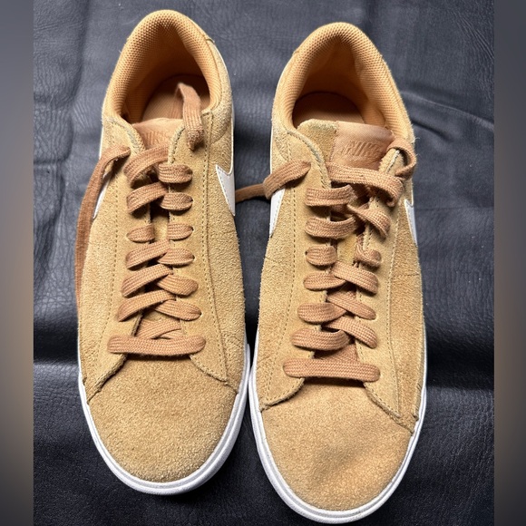 Nike Other - Nike SB Blazer Low Tan Suede